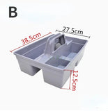 Sundries Plastic Portable Tool Box Storage Multifunctional Grocery Basket Household Cleaning Tools