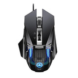 G10 Gaming Mechanical Wired Gaming Mouse Macro Programming Pressure Gun Glowing