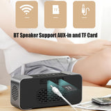 Lenovo L022(Standard Version) BT Speaker with Mirror Portable Wireless Speaker Audio Player with 10W HD Sound and Bass for Home/Outdoor/Travel