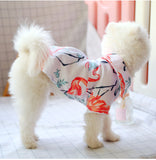 Small dog than the bear pomei thin summer cute shirt