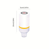 1pc Electric Vacuum Sealer Food Vacuum Sealer, Handheld Vacuum Sealer For Food, Rechargeable Mini Vacuum Sealer