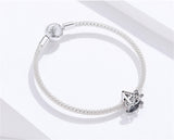 Sterling Silver Letter Bracelet