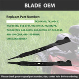 942-0741A Lawn Mulching Blade Replace 742-0741 for Troy Bilt TB280ES Craftsman 247 Series Push Mower - 21Inch Deck