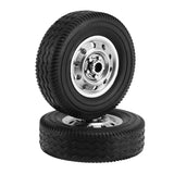 4Pcs Wheel Tire Tyre for D12 1/10 RC Truck Car DIY Upgrade Spare Parts Accessories