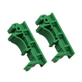 100Pcs DRG-01 PCB For DIN 35 Rail Mount Mounting Support Adapter Circuit Board Bracket Holder Carrier Clips Connectors