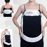 Adjustable Spinal Hyperextension Fixator A Scoliosis Hunchback Fixation Thoracolumbar Fracture Support White