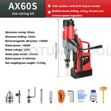 Electric 220V Multifunctional Magnetic Floor Drill Portable Industrial Grade Drilling hine