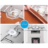 Double-Sided Nylon Sewing Automatic Knife Adjustment Splitting Cashmere Slitting hine 220V