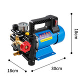 Agricultural Sprayer Electric High Pressure Plunger Pump Spraying Watering Car Wash Garden Irrigation Double Cylinder Piston