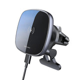 15W High-power Suitable For Apple QC3.0 Fst Charging Mobile Phone Holder Magnetic Suction Car Wireless Charger