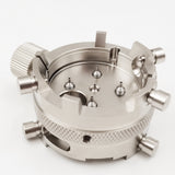 Full Stainless Steel Watch Movement Holder Stand Tools Watchmaker Repairing For ETA 7750 7751 7753 Series
