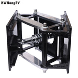 HWHongRV Aluminum Pedestal Marine Suspension System with Shock Mitigation Ship Use Boat Seat Accessories