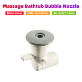 Φ50mm Tobacco Pipe Spa ABS Cover PVC Body Massage Bathtub Bubble Hot Tub Water Jet Nozzle