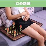 220V healthcare Korea germanium tourmae massage mat Mix jade mattress electric heating therapy pad cushion best 45x80cm