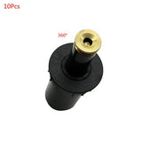 10Pcs 90/180/360 Degree Automatic Stretching Pure Copper ABS Lawn Buried Head Garden Irrigation Waterting Tools