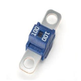 ANS-H Fuse Holder And 2 X High Current Bolt On Midi 40A Amp Plastic Car Flat Fuses For Cars, Trucks, Vehicles 50A
