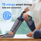 Rechargable Foot Legs Air Compression Calf Wraps Massage Promotes Blood Circulation Body Massager Muscle Relaxation