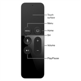 For Siri 4Th Generation Remote Control MLLC2LL/A EMC2677 A1513 TV4 4K A1962A1 Remote Smart TV Remote-TV4 A1513
