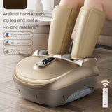 Electric Calnd Foot Massage hine Vibration Air Compression Heat Rolg Kneading Leg Beauty Massager