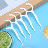 Disposable Dental Floss, Portable Dental Floss Selection, Dental Floss Bar, Dental Floss Oral Care Tool To Remove Dental Stains 10pcs (box Of 50 Pcs [