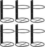 Eisen Vintage Hanger Einzelner Flaschenstnder Mit Wand Wein Stnder 6pcs (gerade Flasche Stil Eins)