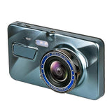 4-inch driving recorder front and rear dual-channel high-definition 1080P with reversing image