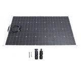 Solar Panel Semi Flexible Portable Monocrystal Solar Panel Battery Charger for Camping RVS POWLTW 200W