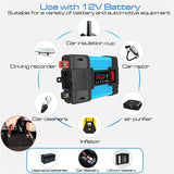 12V to 110/220V Panel System 18V 18W Solar Panel+30A Controller+4000W Modified Sine Wave Inverter Power Generation Kit