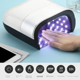 Synthetic Hot Lamp Phototherapy Machine Quick-Drying Non-Black Finger Heating Lamp Nail Salon Professional UV Lamp