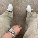 Nameplate LOGO Metal Buckle Function Bracelet INS Trend
