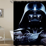 Skull Pattern Waterproof Shower Curtain Art Halloween Decoration Bathroom Curtain