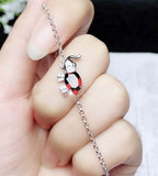 Bracelet 925 Silver Plated 18K White Gold for Women and Men
