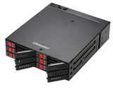 Chassis 6 Bay Optical Drive Bay 2.5-Inch Serial Port Built-In Optical Drive Bay Hard Disk Enclosure
