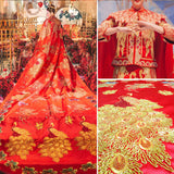Ancient Xiuhe Dress Tailing Big Cloak Wind Chinese Wedding Dress Women