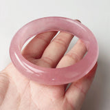 Pink Crystal Bracelet Female Pink Pink Tender Old Mineral Horse Powder Recruit Peach Blossom Prosperous Marriage Hibiscus Stone Bracelet