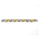 Men's Stainless Steel Skull Ghost Head Bicycle Chain Bracelet