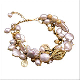 Original Natural Baroque Pearl Set Bracelet