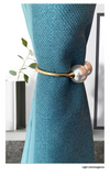 Light Luxury Curtain Straps Pearl Alloy Spring New House Soft Decoration Living Room Bedroom Curtain Buckle Is Not A Pair