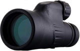 High Powered 12x50 Monocular,bright And Clear,single Hand Focus, Water