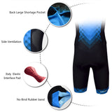 Slim fit bike short-sleeved jumpsuit
