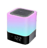 Portable Bluetooth Speaker, Touch Night Light Led Bedside Light Dimmable(white)