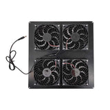 12w Single Crystal Panel Mini Set Exhaust Solar Ventilation Fan Chicken Coop Pet Dog House Companion