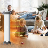 Blue Carbon Best price cheaper 1800kcal digital Retardant PP Tower Fan Heater
