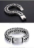 Titanium steel men's bracelet