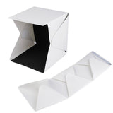 Mini LED folding studio soft light photo lamp small portable photo box