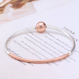 Classic three-segment basic bracelet