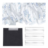 450 Pcs Bulk Plastic Adapter Self Adhesive Lip Hanger For Earring Necklace Card Jewelry Display