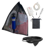 Portable Iatable Shampoo Basin Durable Drain Tube Air Pump Washing Sink Foldable Detachable Hair Wash Tub Bedridden