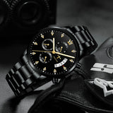 Men's Luminous Waterproof Watch Stylish And Versatile Quartz Watch