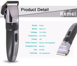 Kemei KM-2171 Hot Selling Ceramic Cutter Head High Power Charging Instruction Men's Professional Hair Clipper